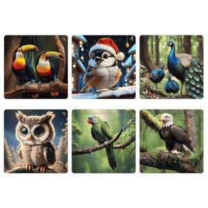 Combo pack for 6 Birds Puzzles