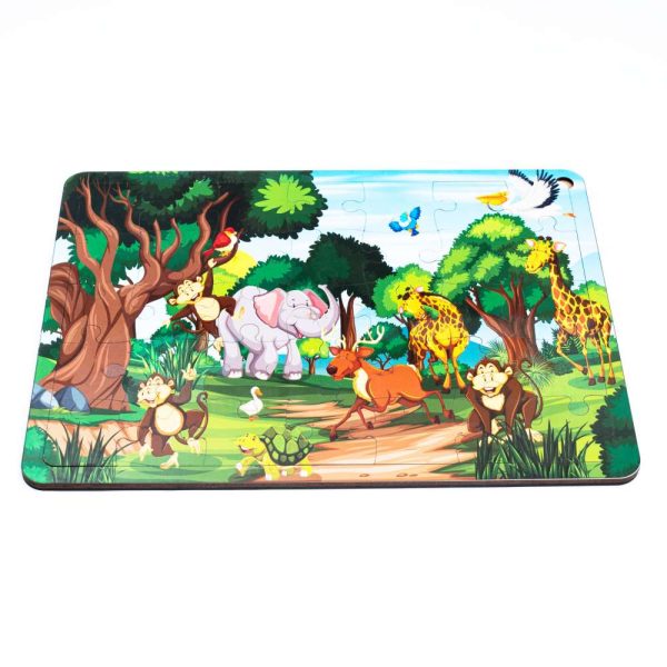 Jungle Animals Jigsaw Puzzle