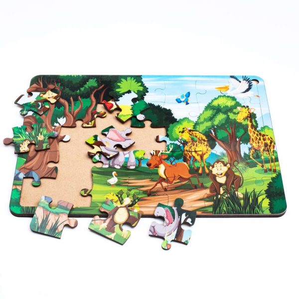 Jungle Animals Jigsaw Puzzle