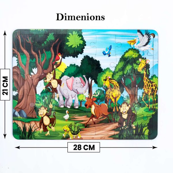Jungle Animals Jigsaw Puzzle